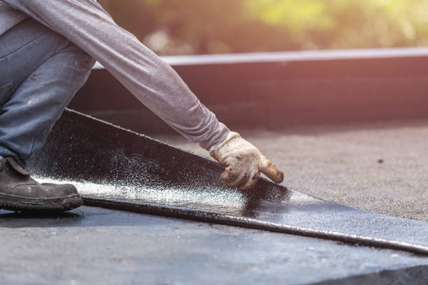 Professional Crawl Space Encapsulation technician working in Scottsville, NY